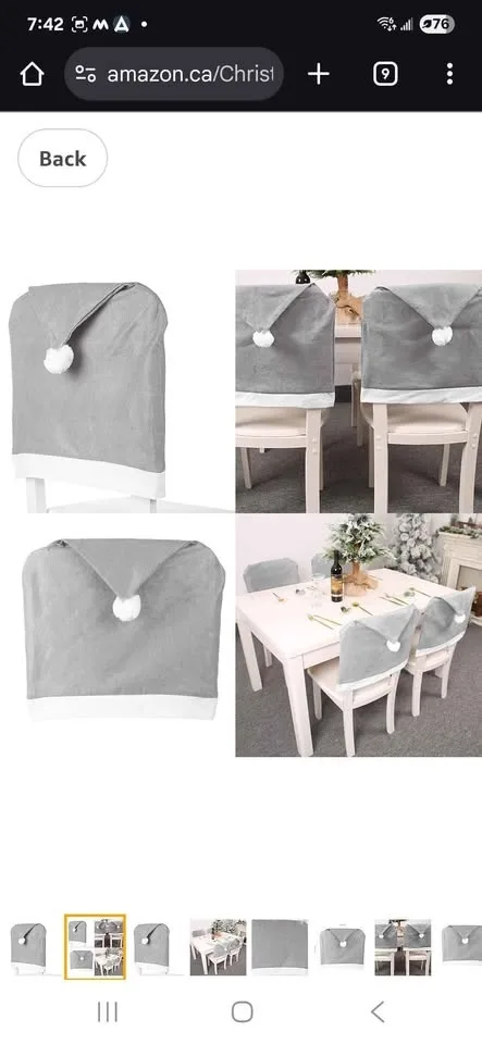 Christmas Chair Cover image indicator(2)