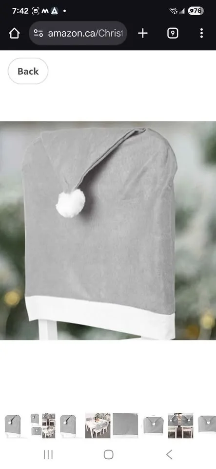 Christmas Chair Cover image indicator(6)