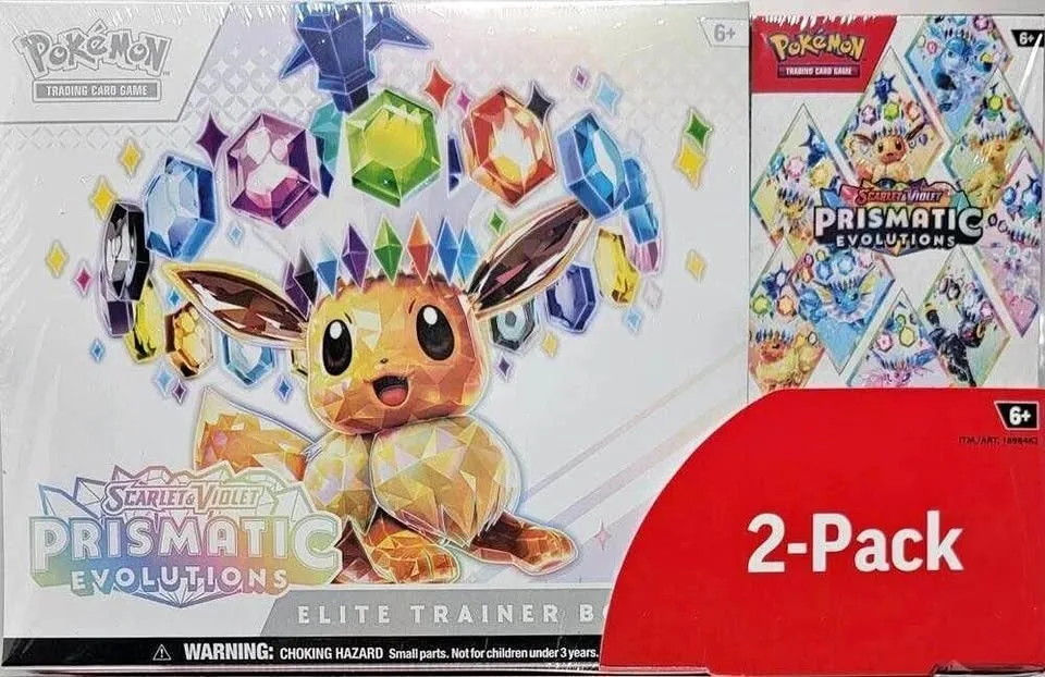 Prismatic Evolutions Costco 2-Pack