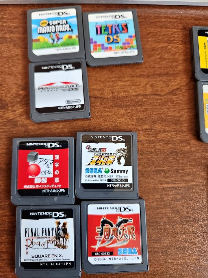 Japanese DS Games: Mario, Tetris, Mario Kart + 2 DS