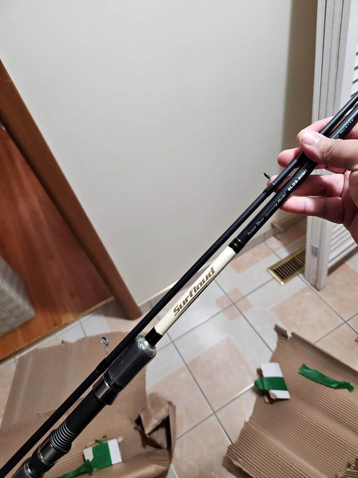 surfloud fishing rod torque shore spinning model
