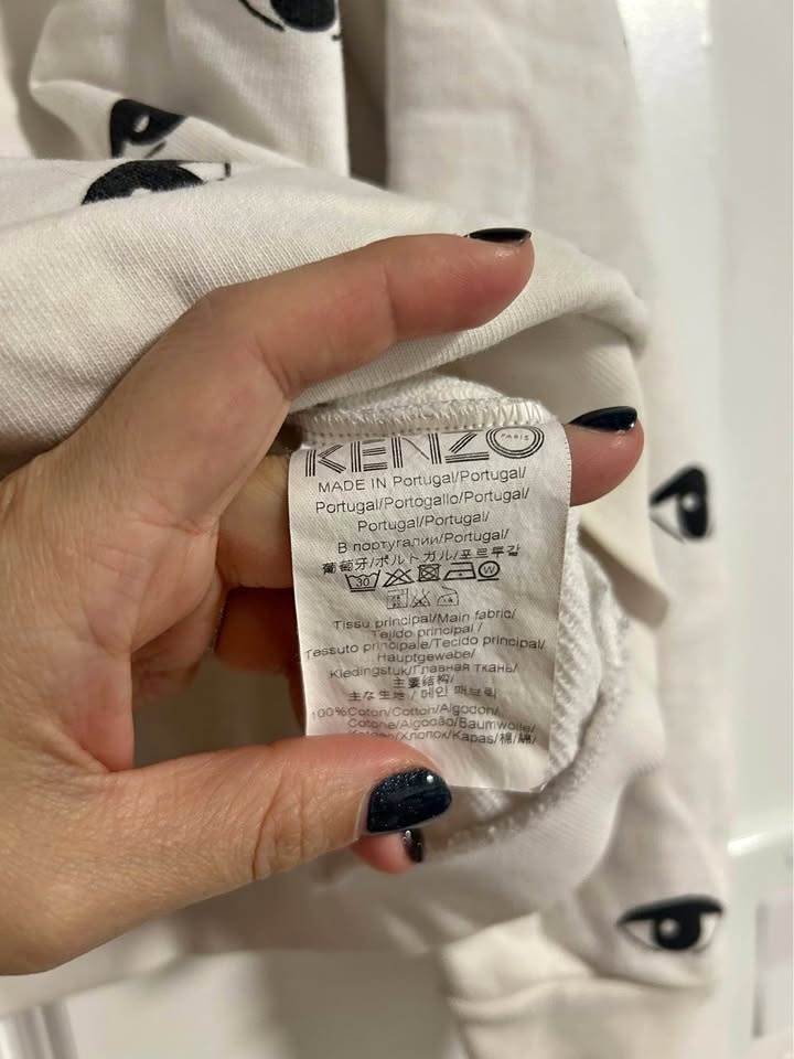 Kenzo Multi eye printed graphic sweatshirt Size S