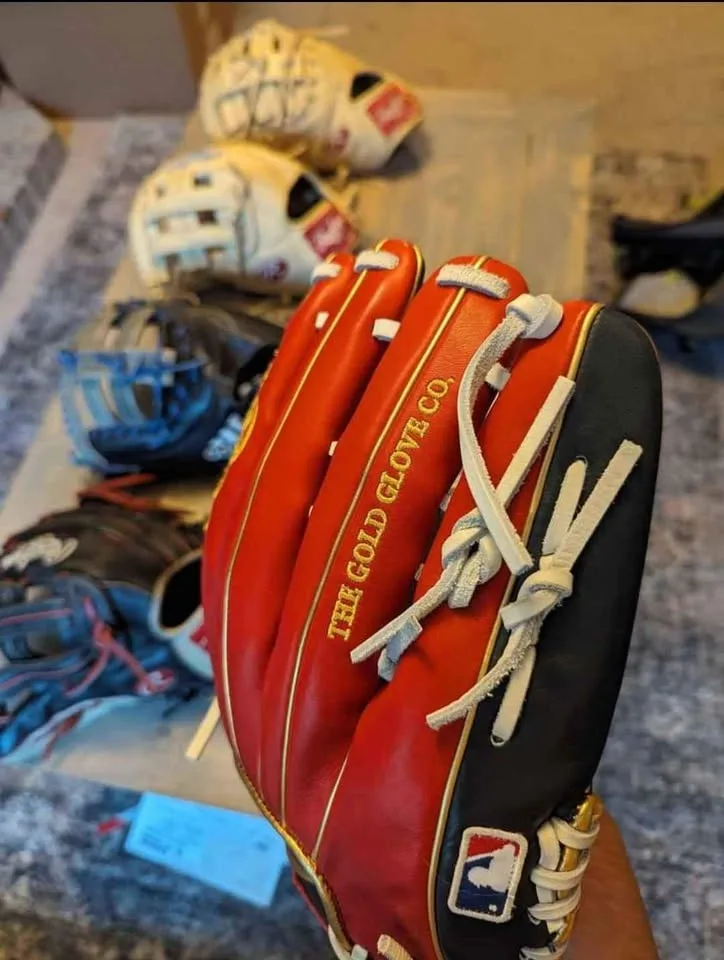 NWT Rawlings Pro preferred Acuna Jr LHT Baseball glove image indicator(4)