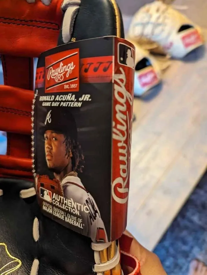 NWT Rawlings Pro preferred Acuna Jr LHT Baseball glove image indicator(5)