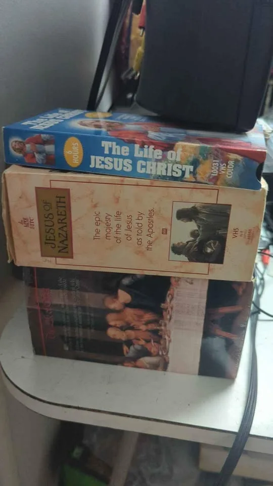 Jesus Movies on VHS