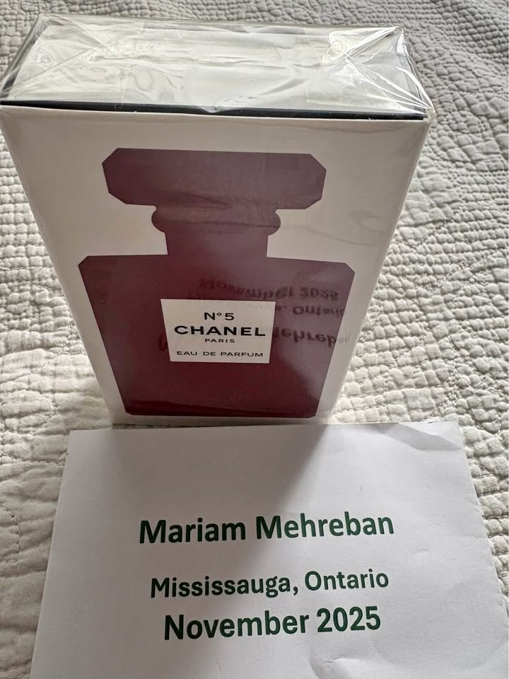 Chanel No 5 Red Limited Edition Eau De Parfum, 100 ml Sealed