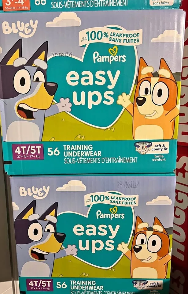 Pamper’s Easy Ups 4T/5T