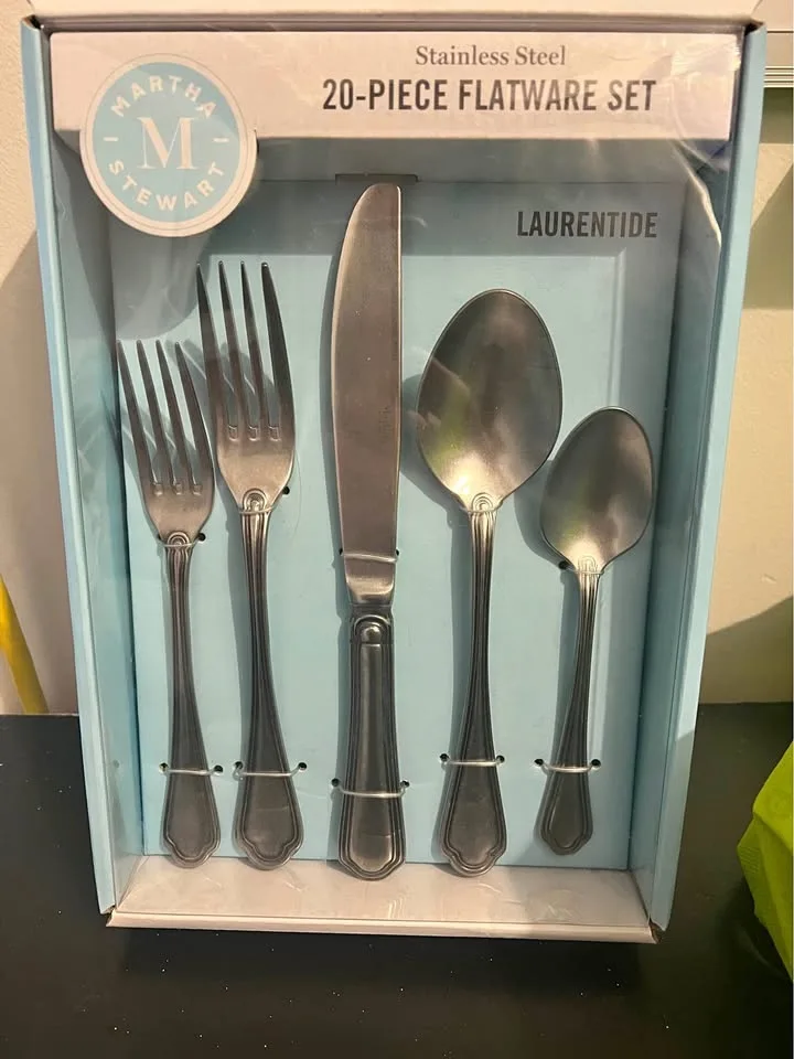 Martha Stewart Flatware Set