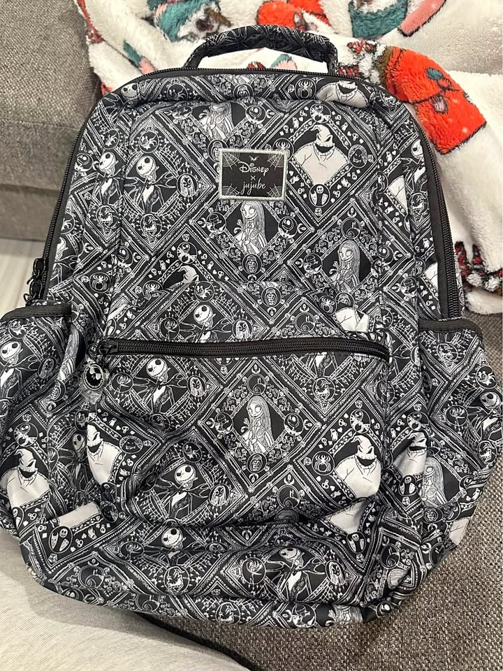 jujube nightmare before christmas backpack- jane and shep