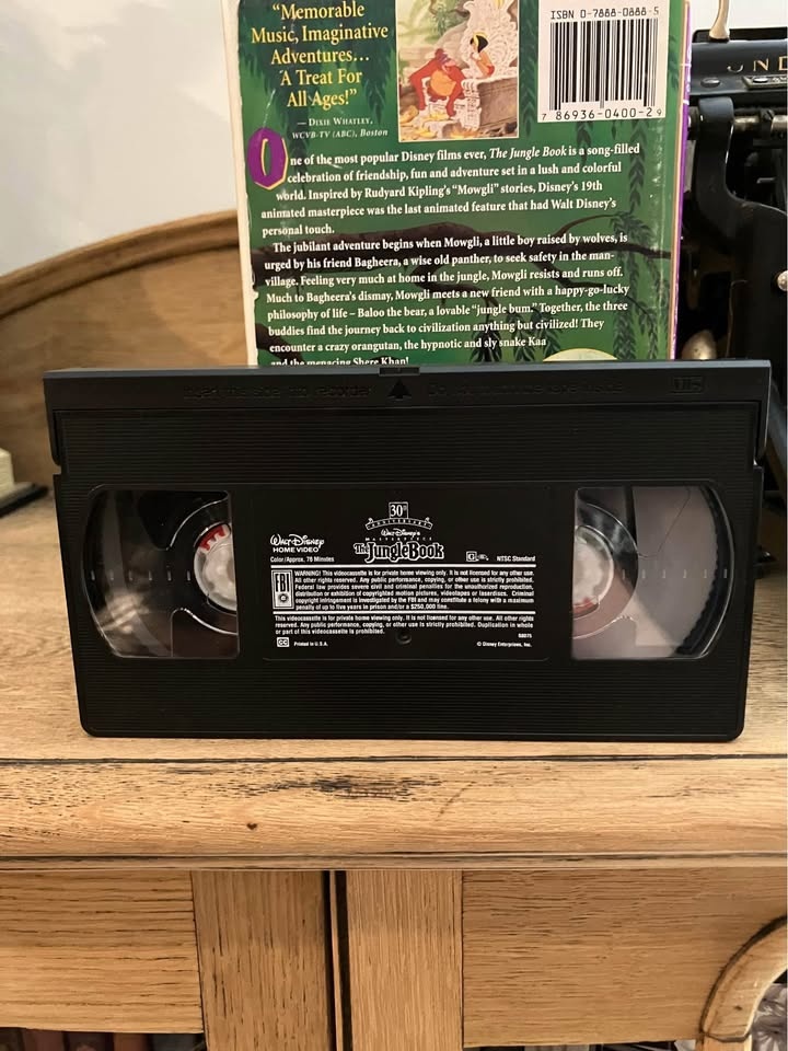 The Jungle Book VHS (1997, 30th Anniversary Edition) - photo 3