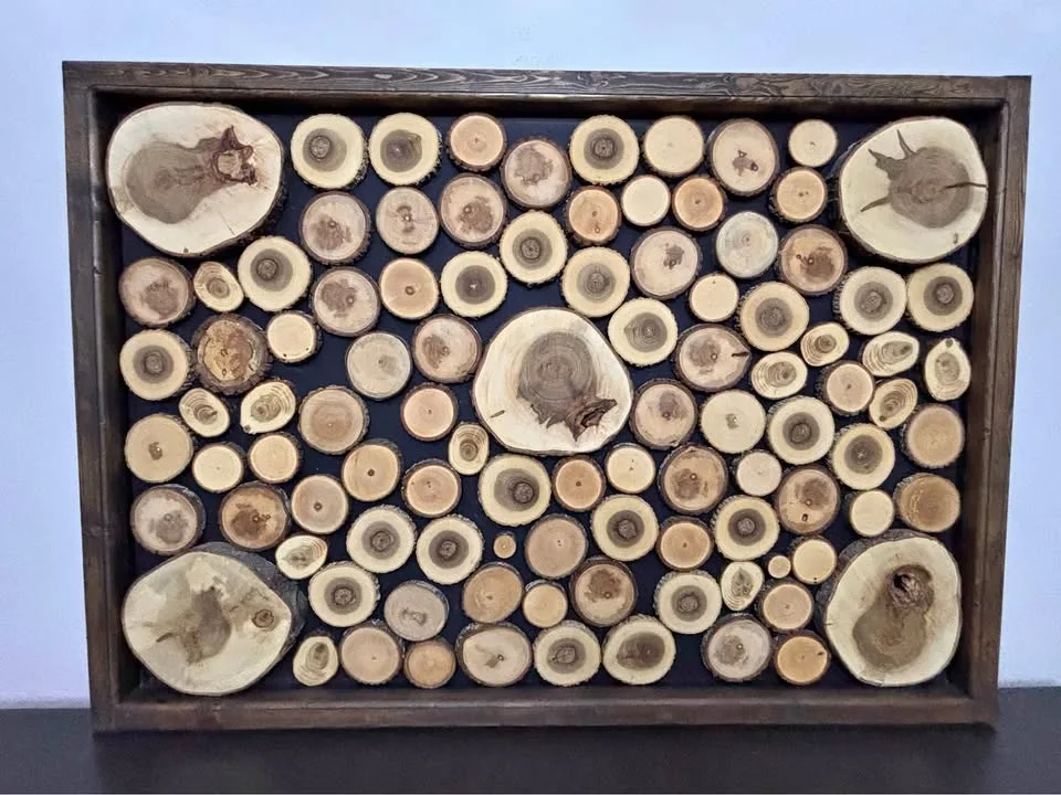 Rustic live edge wall art