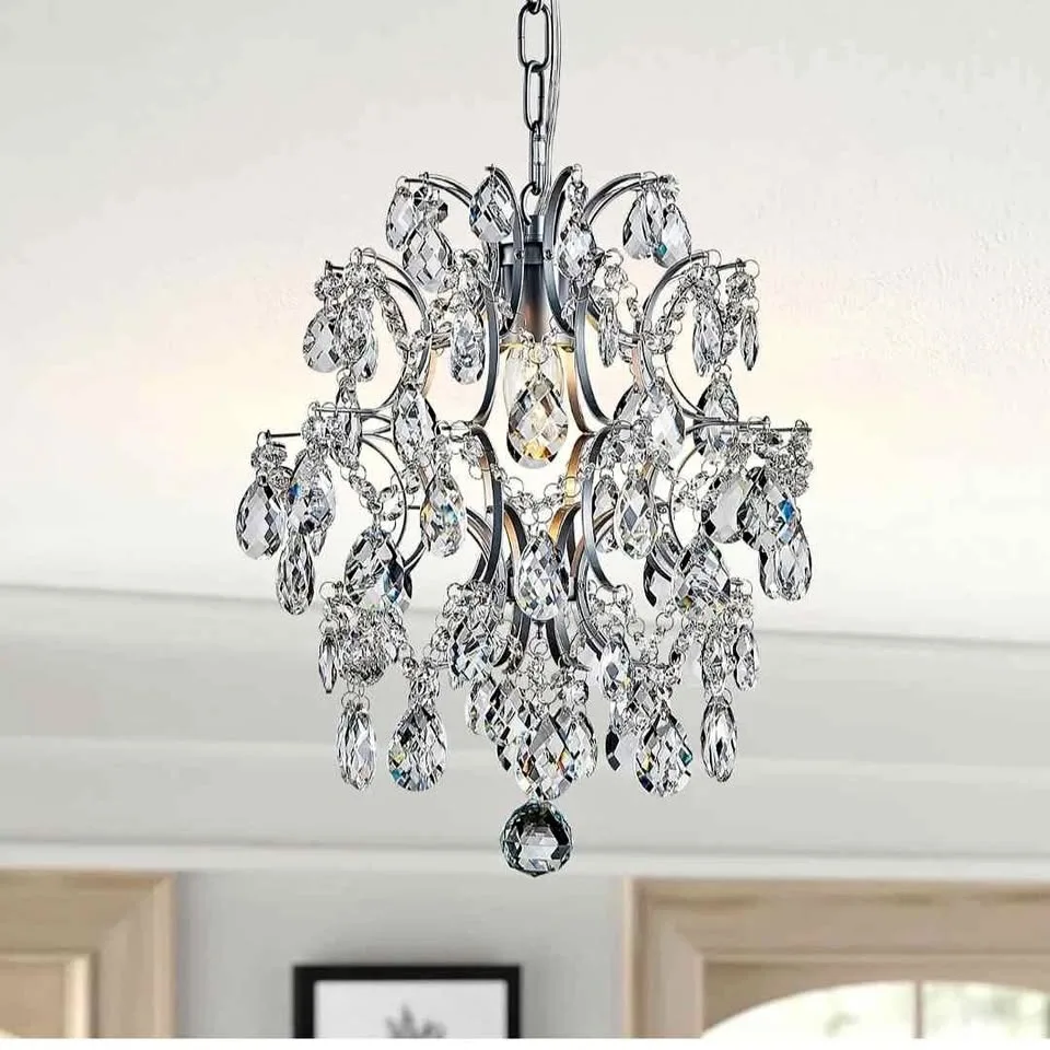Bestier Crystal Raindrop Chandelier