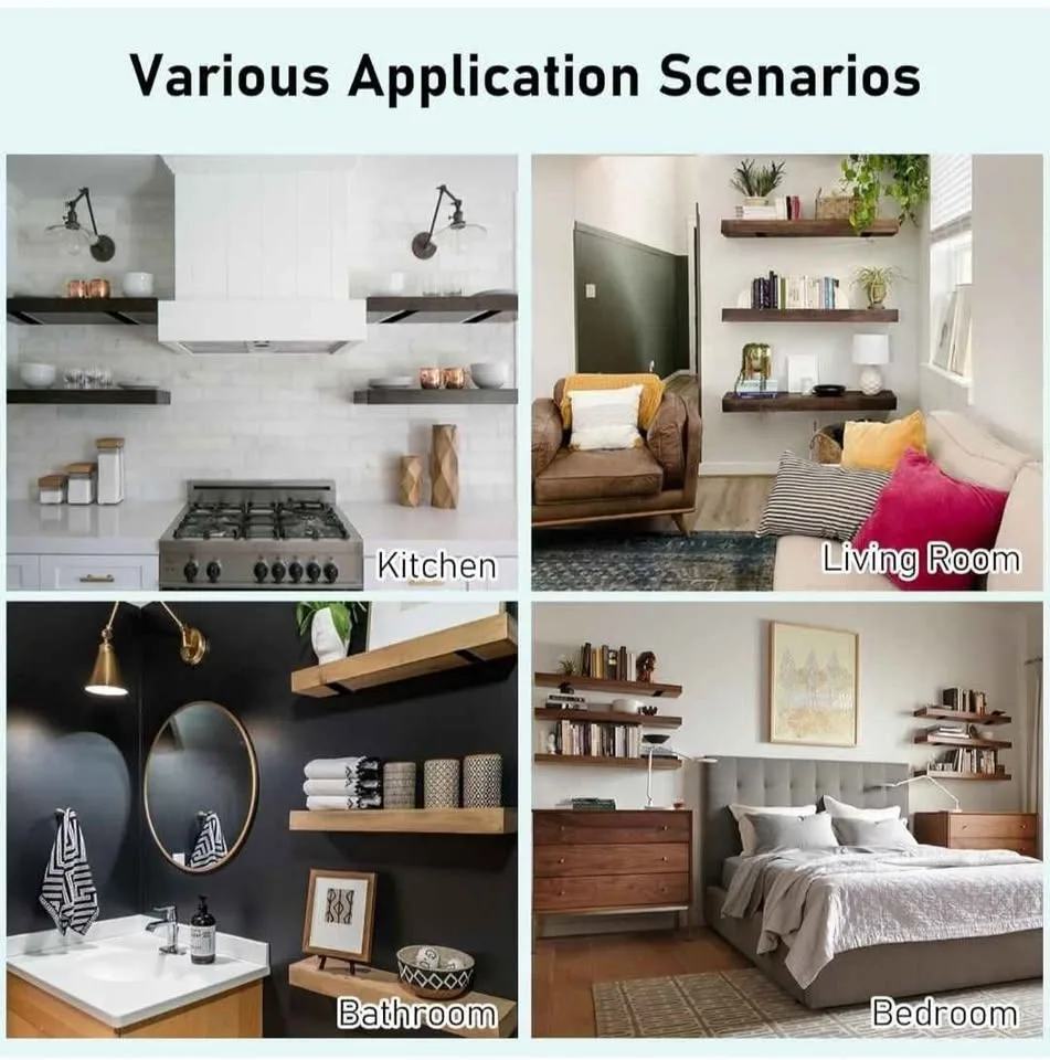 10 Inch Floating Shelves Bracket (6 Pack) image indicator(2)