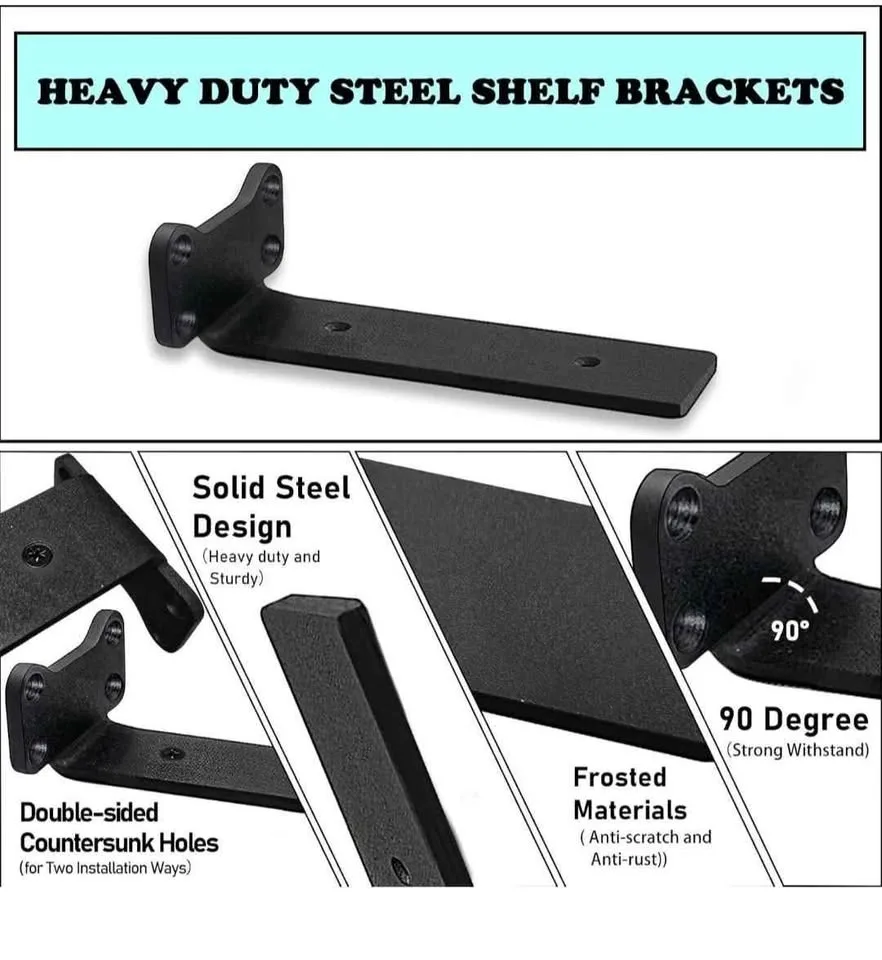 10 Inch Floating Shelves Bracket (6 Pack) image indicator(3)