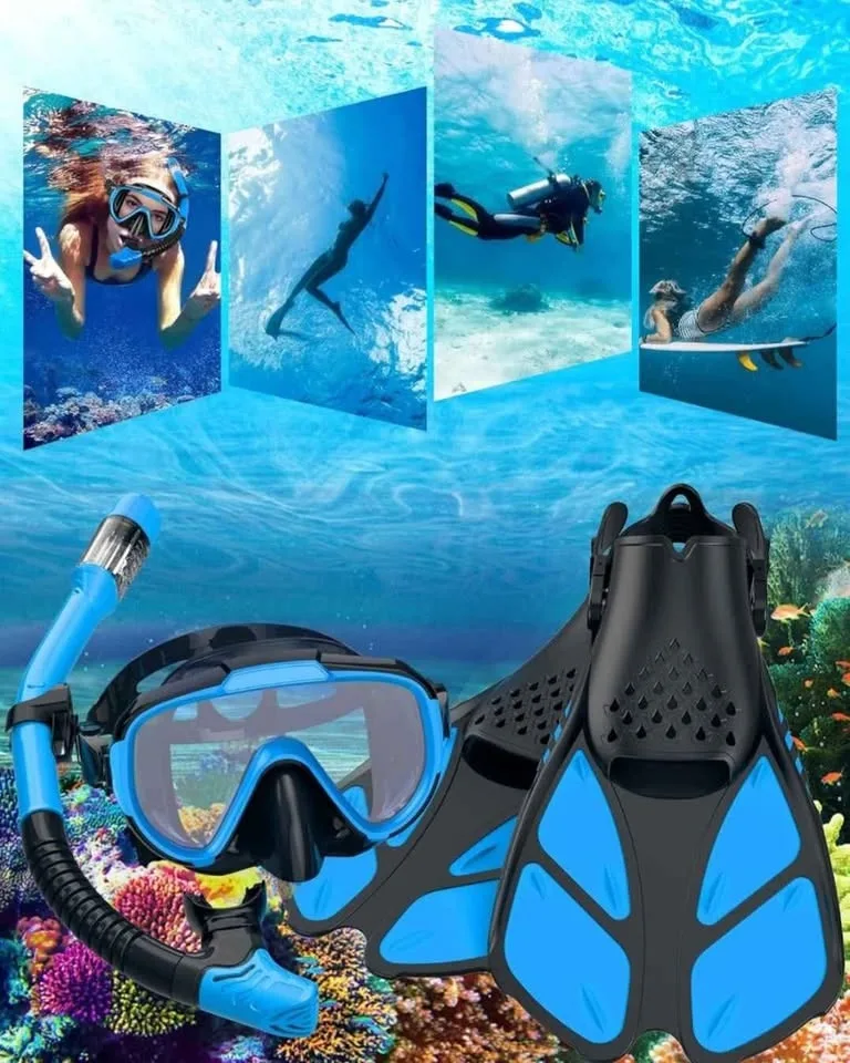 Snorkel Set Adult- 4 pcs Set, sizeS/M image indicator(7)