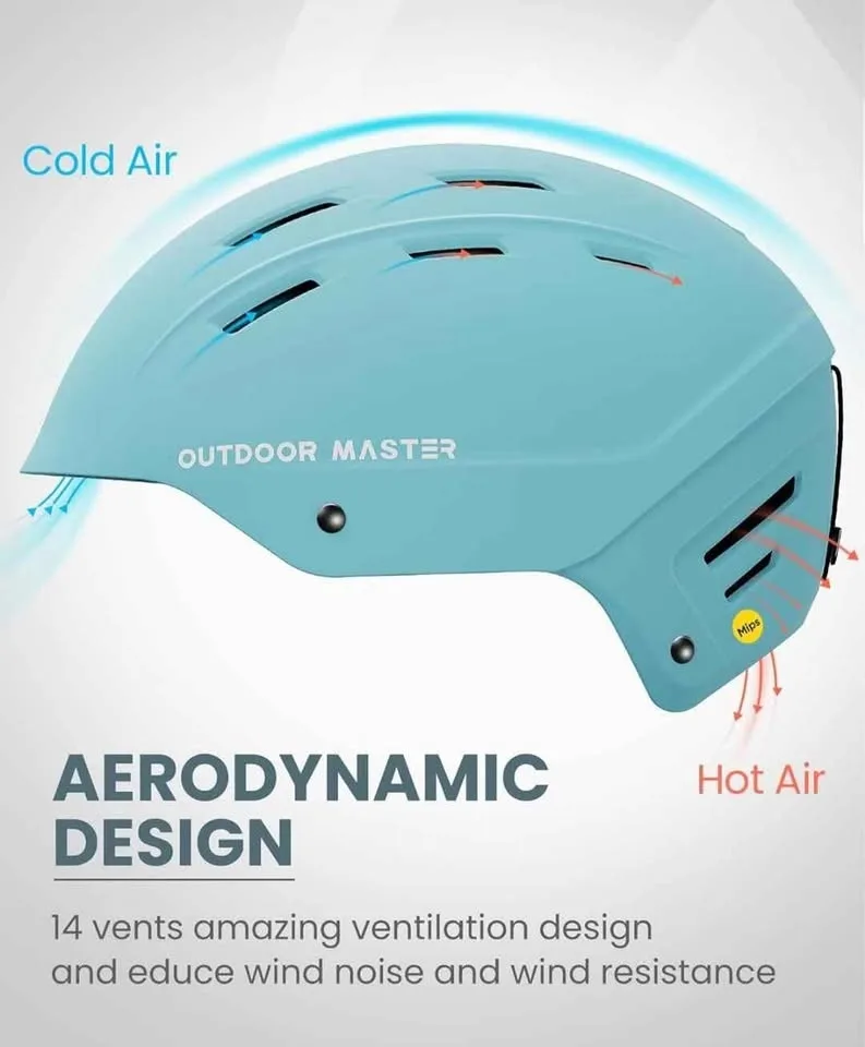 OutdoorMaster Ski/Snowboard Helmet - Kelvin, Size- Large image indicator(3)