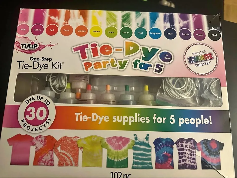 Tie dye set!!!