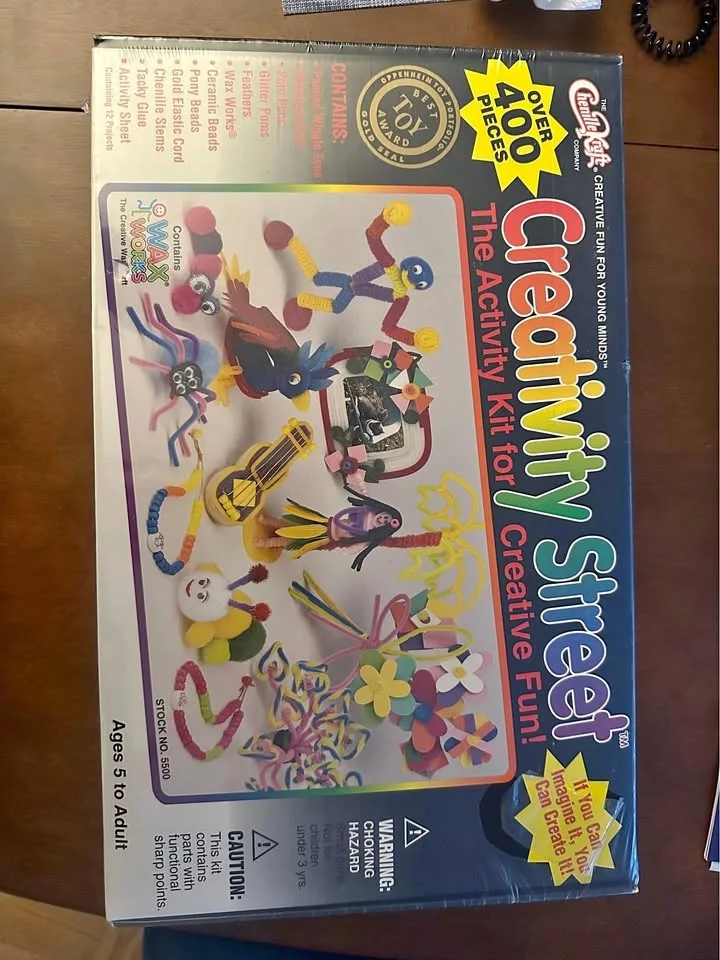 Creativity Street activity kit!