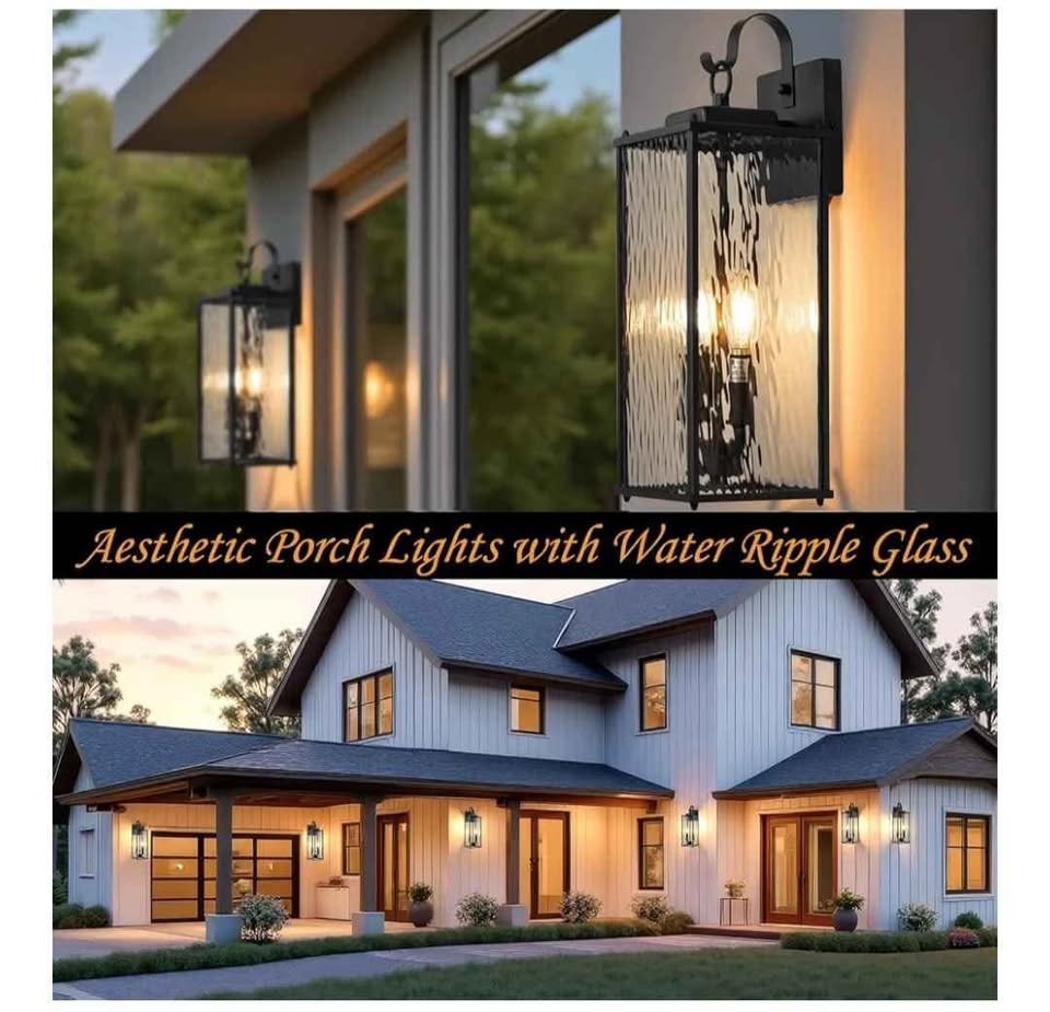 Sparluvix Outdoor Light Fixture with 2-Light Candelabra - photo 2