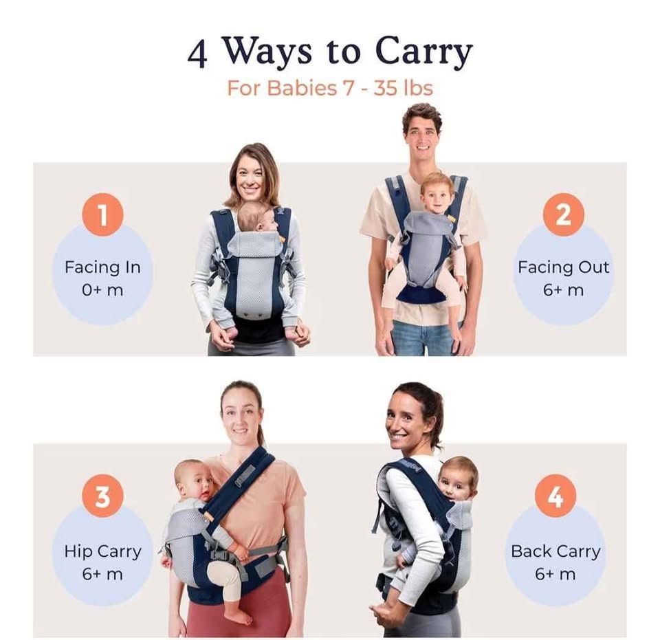 Beco Gemini Baby Carrier - Newborn to Toddler - photo 3