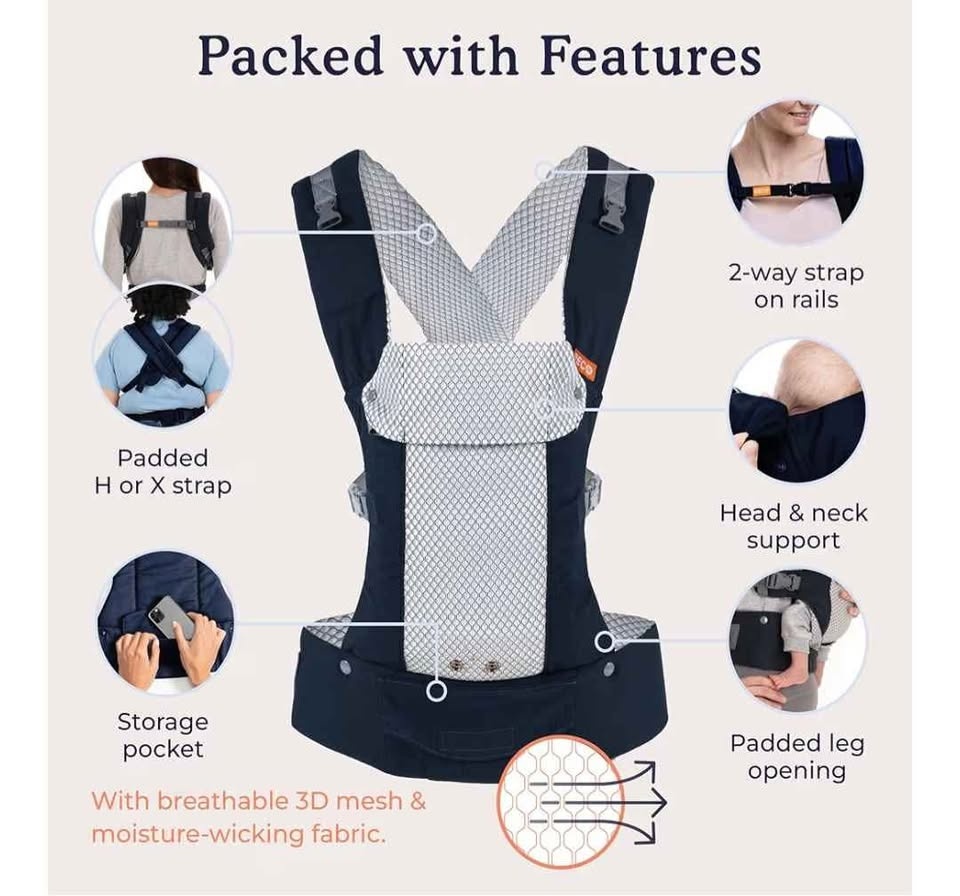 Beco Gemini Baby Carrier - Newborn to Toddler - photo 5