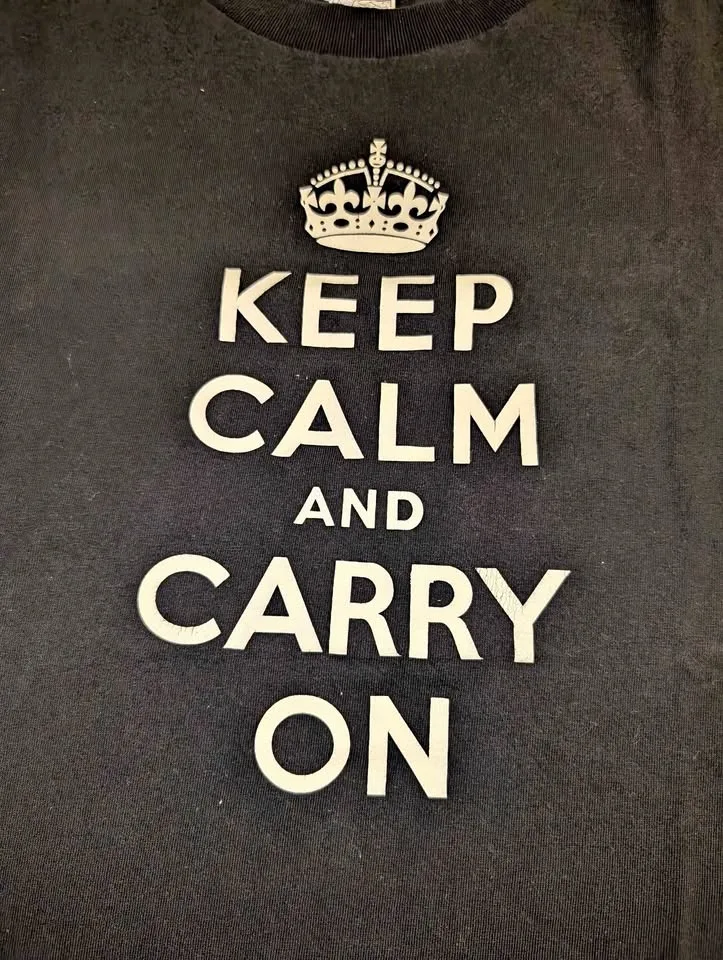 Keep Calm And Carry On t-shirt