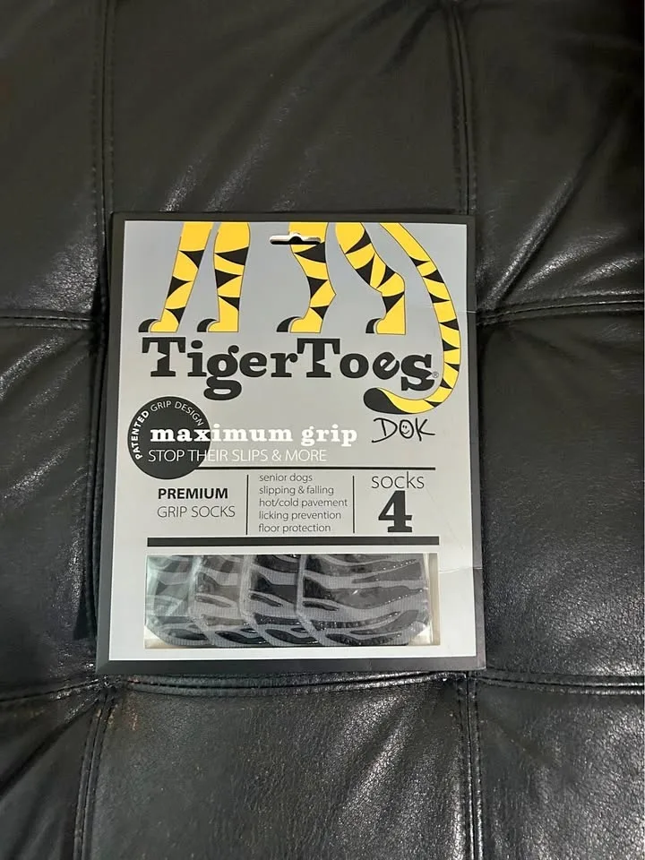 🐾 TigerToes Premium Dog Grip Socks **Best Offer**