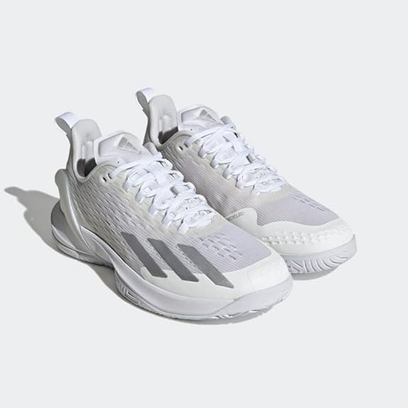 adidas Womens Adizero Cybersonic White silver Runners Shoes - photo 5