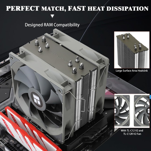 New In Box Twin Fan CoolerAssassin Spirit 120 V2 PLUS - photo 4