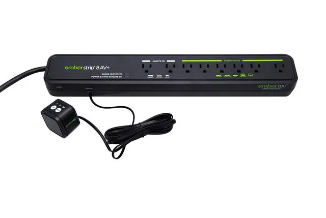 Emberstrip 8av+ Smart Powerstrip 8 Outlet Auto Power Saver