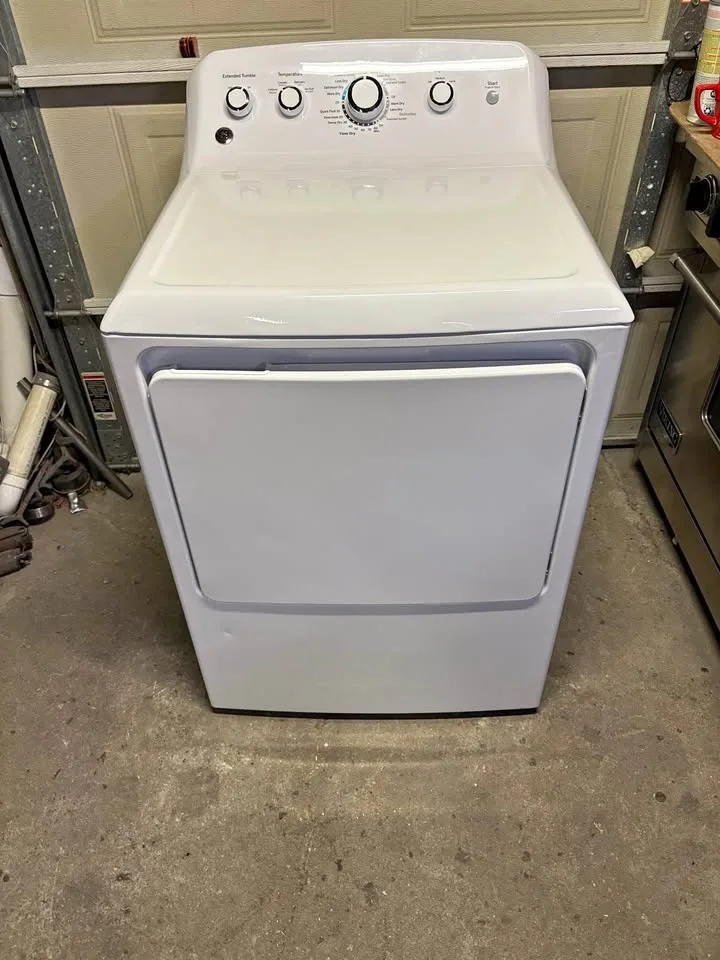 GE natural gas dryer 27”