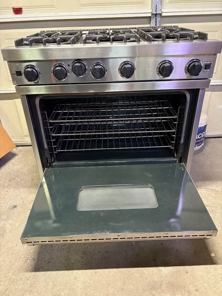 Viking 36” VGIC365-6BSS Natural Gas Range image indicator(4)