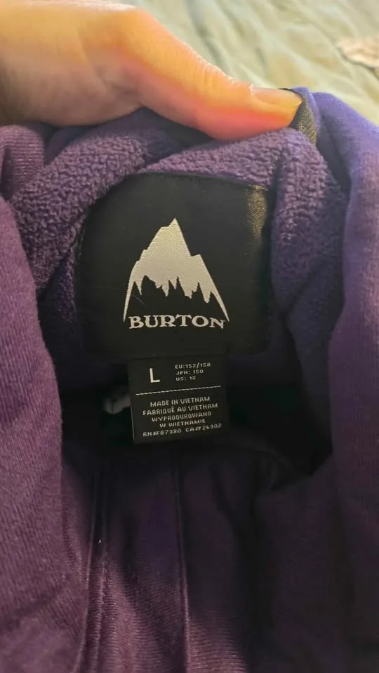 Burton girl's flower jacket image indicator(3)