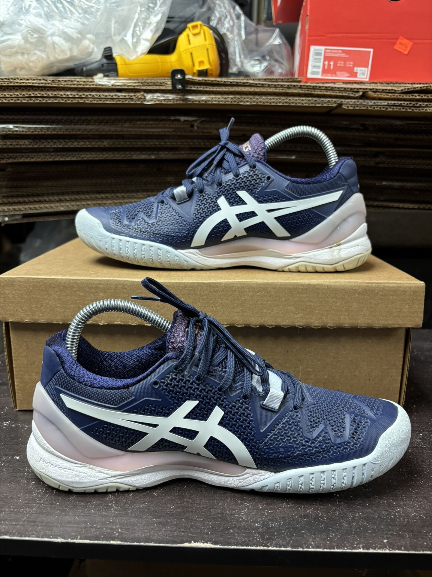 ASICS Gel Resolution 8 Peacoat White - photo 5