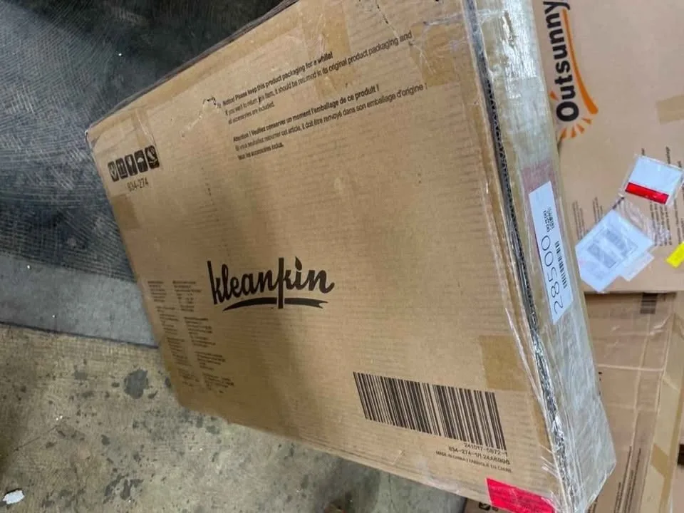 kleankin Bathroom Mirror Cabinet, Wall Mounted, Grey image indicator(4)