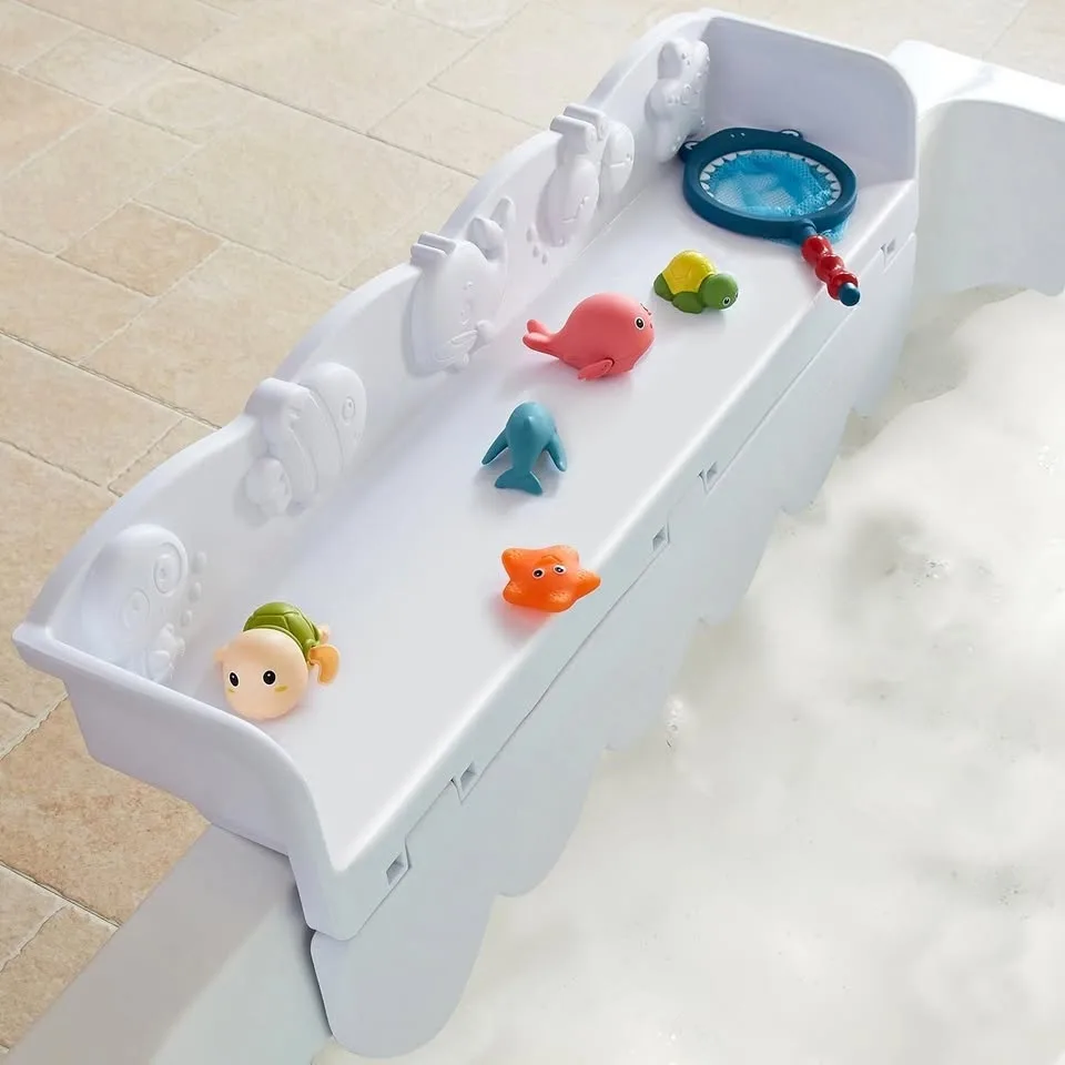 Acext Ocean Animals Bathtub Splash Guard