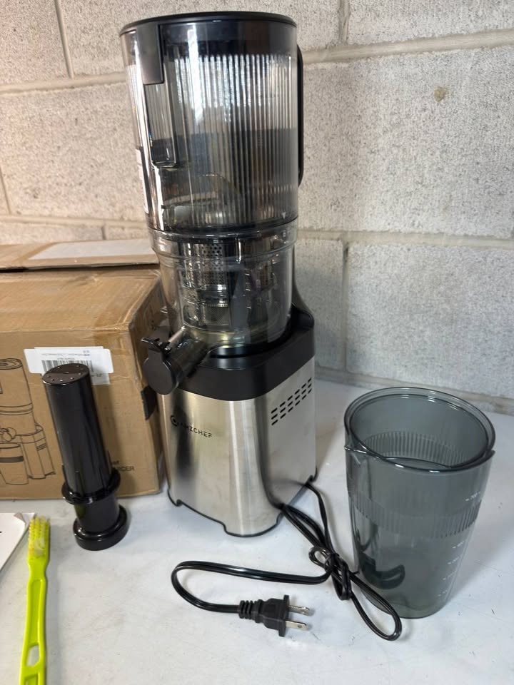 AMZCHEF Juicer Machine, Cold Press Juicer - photo 2