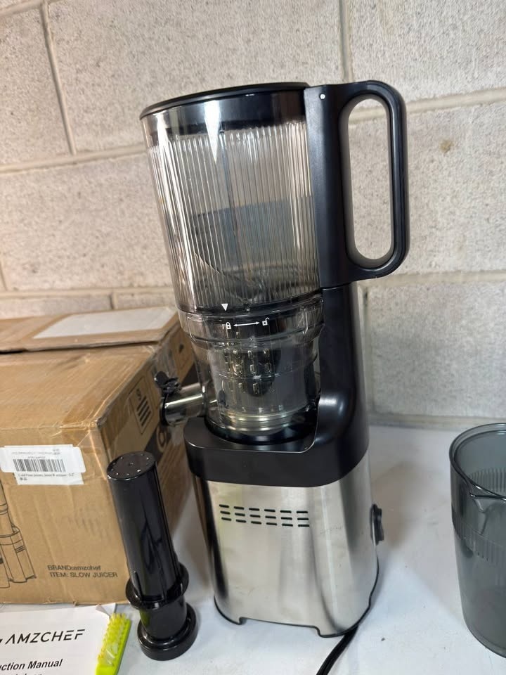 AMZCHEF Juicer Machine, Cold Press Juicer - photo 5