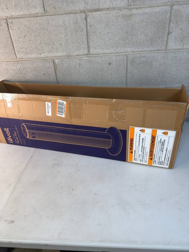 LEVOIT 25dB Tower Fan, 26ft/s, Missing Remote - photo 2