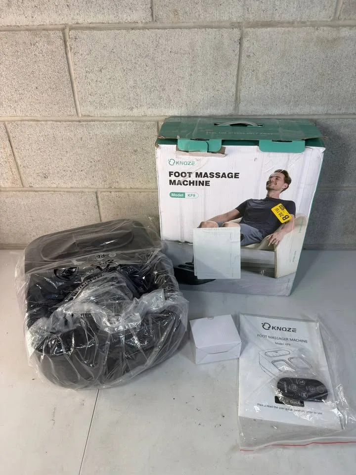 KNQZE Foot Massager Machine with Heat, Shiatsu image indicator(2)