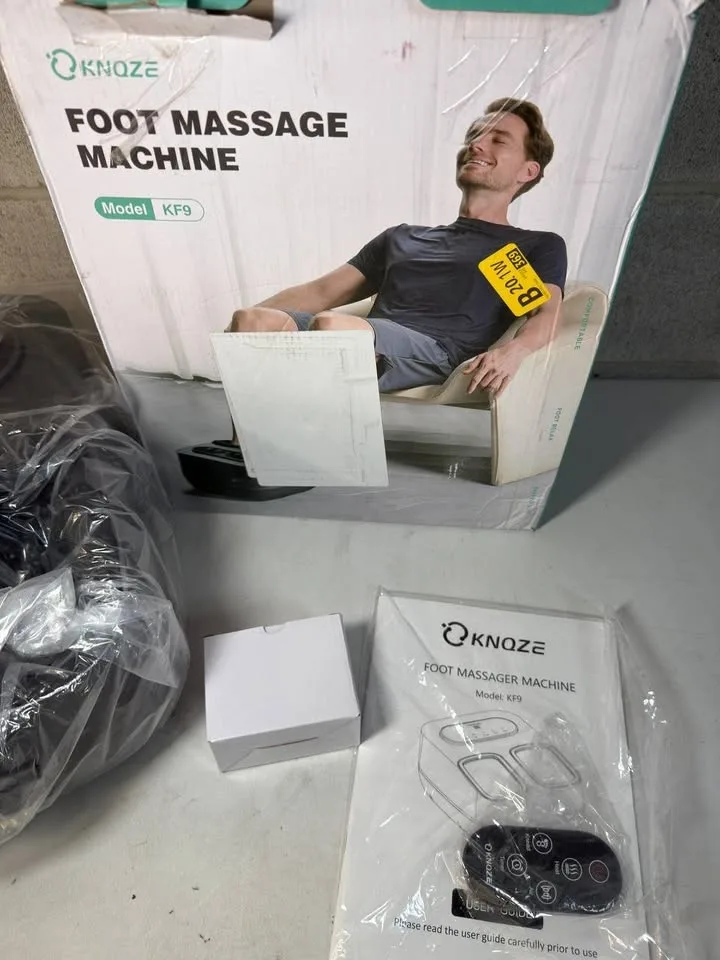 KNQZE Foot Massager Machine with Heat, Shiatsu image indicator(3)