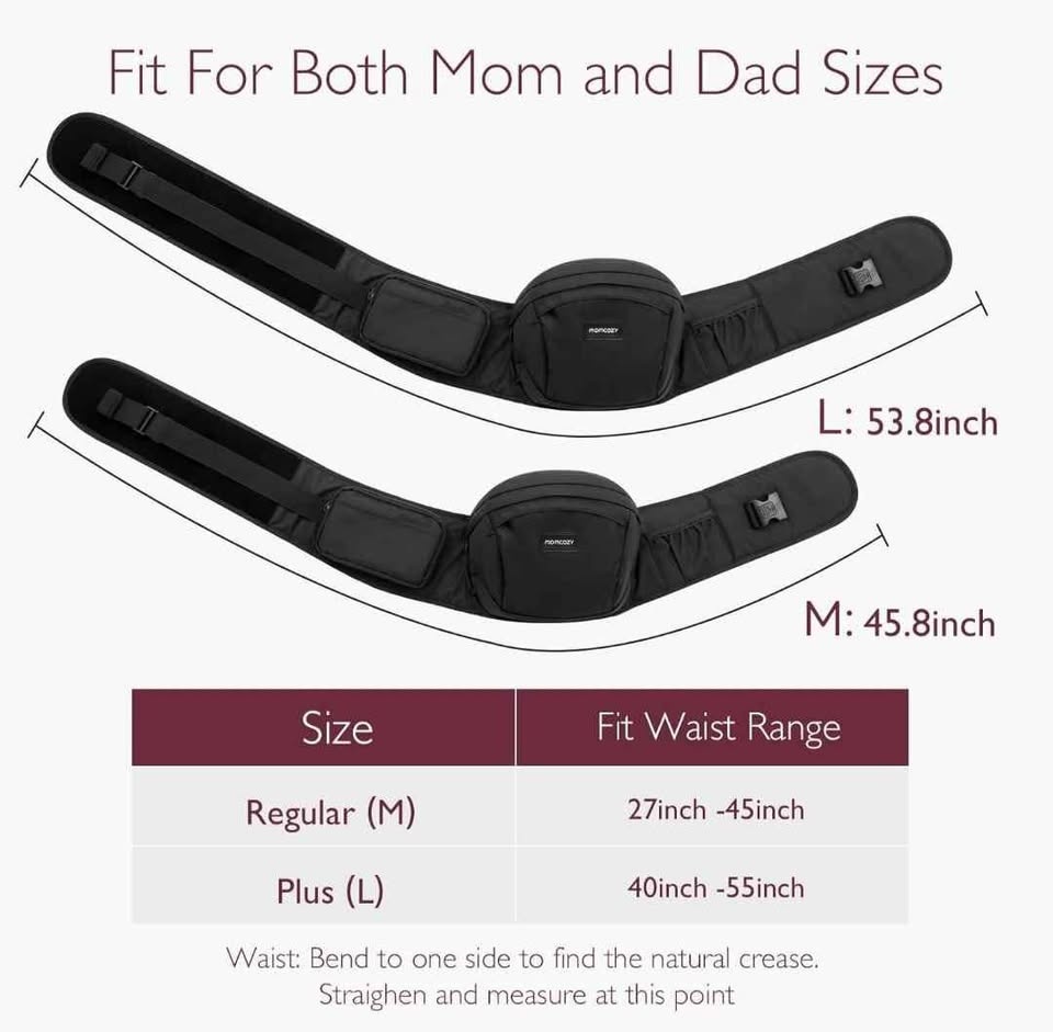 Momcozy Baby Hip Carrier- large - photo 2