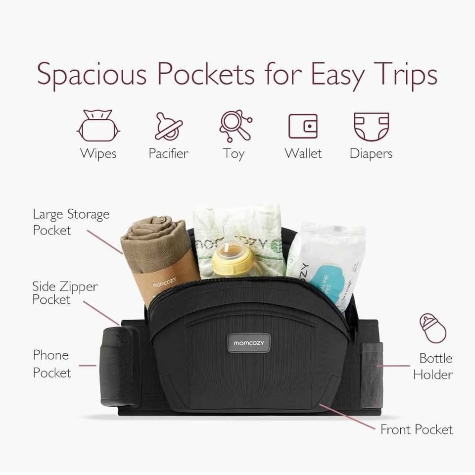Momcozy Baby Hip Carrier- large - photo 4