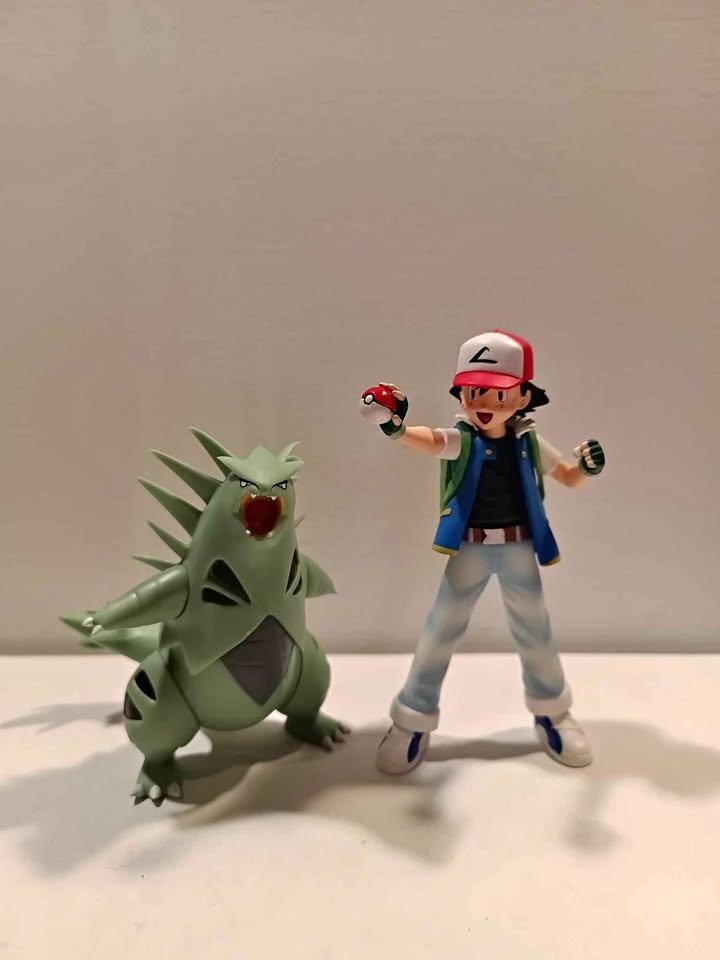 Ash and tyranitar