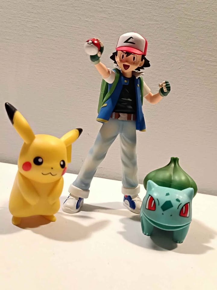 Ash and Pikachu