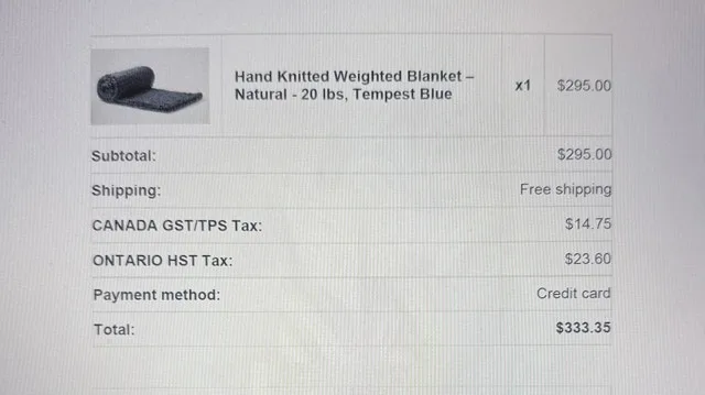 Silk and Stone Hand Knitted Weighted Blanket image indicator(5)