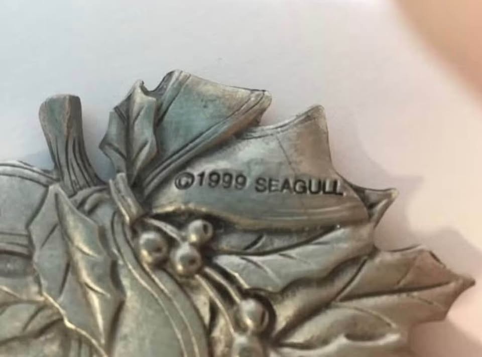 Vintage Seagull Tree Ornaments - set - photo 4