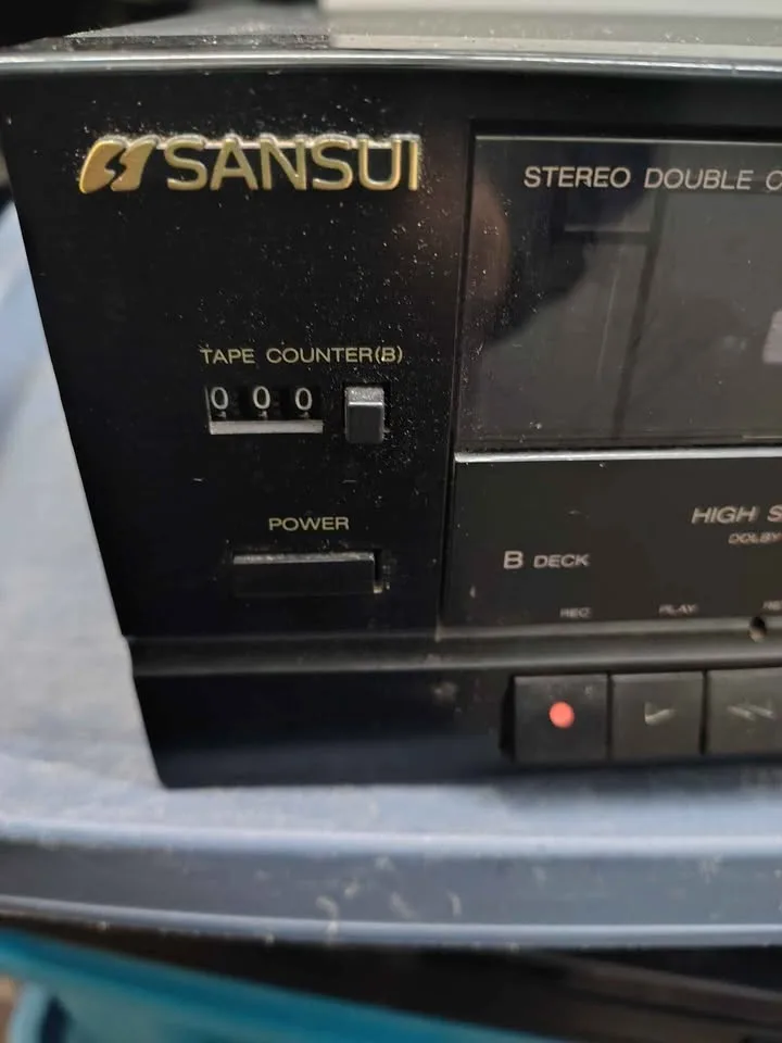 Sansui cassette deck d590w image indicator(2)