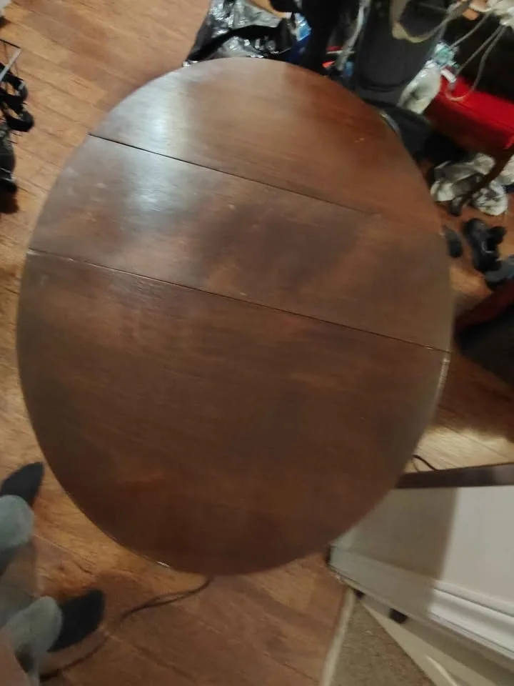 Gateleg table early 20th century mahogany image indicator(5)