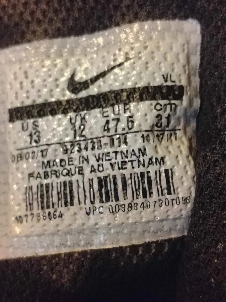 Size 13 Nike huarache cleats image indicator(6)